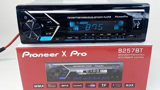 Обзор магнитолы pioneer x pro 8257bt!