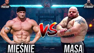 Mariusz Pudzianowski vs Kyriakos Grizzly | Siła Mięśni Kontra Siła Masy