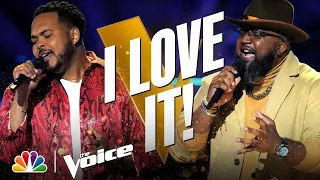 Jonathan Mouton vs. Paris Winningham | Luther Vandross' "Here and Now" | The Voice Battles 2021