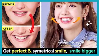 3 Best exercises Get a Beautiful Smile, Symmetrical Smile, make Smile bigger naturally