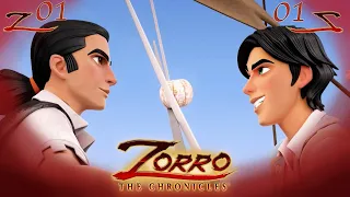 Zorro the Chronicles | THE RETURN | Episode 01 | Superhero cartoons