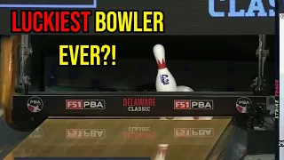 Is this the LUCKIEST bowler ever?? PBA Delaware Classic 2024 Breakdown Video