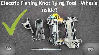 Electric Fishing Knot Tying Tool - What's Inside? [4K]