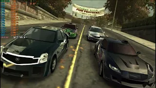 Need for Speed : Most Wanted Black Edition PCSX2 Intel UHD 630 Test