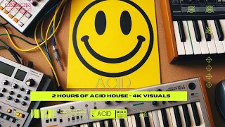 Acid House journey ( DJ Mix with Trippy 4K Visuals)