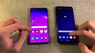 Samsung Galaxy S10 vs Samsung Galaxy S9 Plus