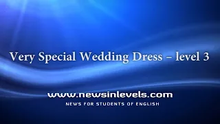 Very Special Wedding Dress – level 3