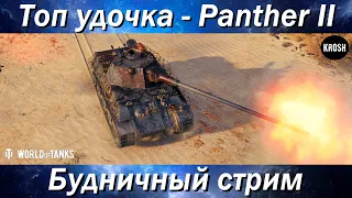 Panther II  -  Самая длинная удочка WOT  -  Будничный стрим
