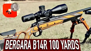 Bergara B14R 100 Yard Ammo Tests .