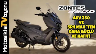 Kilosu Scooter Gücü Maxiscooter | Zontes 350 D | Motosiklet Vizyonu