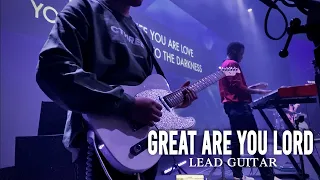 "Great Are You Lord" (Live) // Lead Guitar // My Parts // [In Ear Mix]