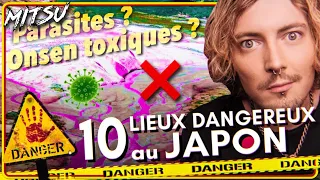 10 LIEUX DANGEREUX au JAPON 🇯🇵(genre tu peux mourir)