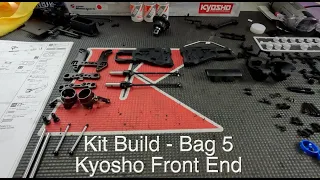 How To: Kyosho 1/8 Front End Kit Build [Bag 5] from new kit [Beginner Tutorial with Ryan Lutz]