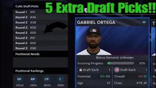 Mlb The Show 23 | How to gain Extra Draft Picks EASY in Franchise