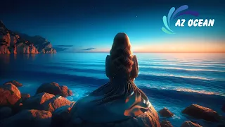 Deep Tranquility: Ocean Sounds with Relaxing Piano 🌊 Meditation Aid | AZ Ocean Waves