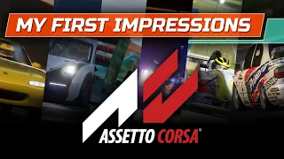 Trying ASSETTO CORSA For The First Time