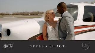 Stearman Field Airport Styled Shoot | Kansas Wedding Video Inspiration