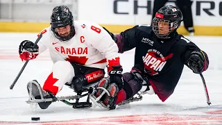 Highlights from Canada vs. Japan at the 2024 World Para Hockey Championship