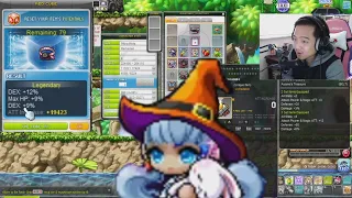 Comfy cubing and upgrades with PillowMints | MapleStory