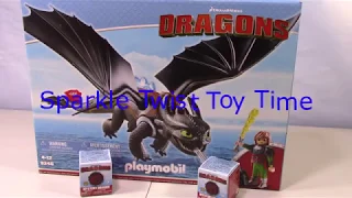 Playmobil How To Train Your Dragon Unboxing Toothless and Hiccup Bonus Blind Boxes