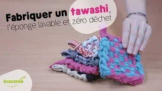 Comment fabriquer une éponge tawashi ? [DIY]