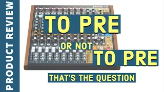 To Pre or Not To Pre, That's The TASCAM Model 12 Question