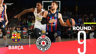 Barcelona runs past Partizan! | Round 9, Highlights | Turkish Airlines EuroLeague