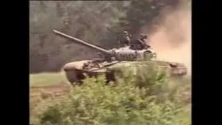 Slovenian army battle tank M-84 (T-72) introduction (Tank M84 Slovenska vojska)