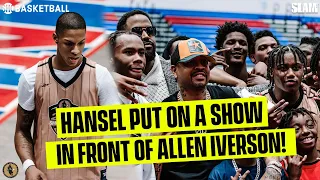 Hansel Enmanuel Put On A SHOW In Front of Allen Iverson!! 24k Showcase at Iverson Classic was LIT 🔥🔥