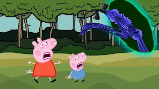 Siren Head Teleported and Attacked Peppa Pig | Horror Animation