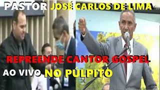 Pastor José Carlos REPREENDE cantor que mandou Igreja bater palmas durante culto no Templo Central