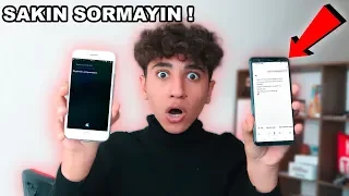 GOOGLE ASİSTAN'A SAKIN BU SORUYU SORMAYIN! (Siri Çıldırdı)