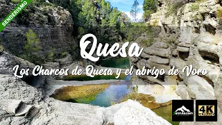 Los Charcos de Quesa y el abrigo de Voro