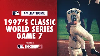 1997 World Series Game 7 (Indians vs. Marlins) | #MLBAtHome