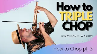 HOW TO TRIPLE CHOP! Fiddle chop how to