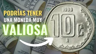 Moneda de 10 Centavos se vende en Más de $45 MIL pesos.