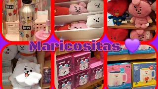 Colección BT21 en Miniso 💜🙌😉🥰 #bts #btsbt21 #miniso #mang #koya #tata #chimmy #rj #shooky #cooky