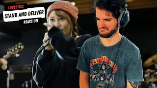 Full Throttle! Guitar Player Reacts to LOVEBITES - Stand and Deliver (Shoot 'em Down)