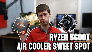 Ryzen 5600X vs Four Different Air Coolers