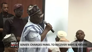 SENATE CHARGES PANEL TO RECOVER WAYS & MEANS