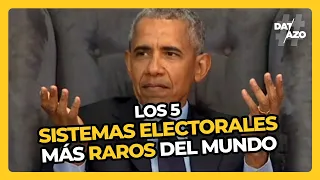 Los 5 SISTEMAS ELECTORALES más RAROS del MUNDO | #DATAZO