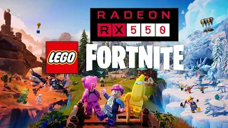 RX 550 4GB | LEGO FORTNITE | 1080p BENCHMARK