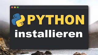 Python installieren MAC 🍏 |  Tutorial für Anfängerinnen und Anfänger | (Apple, Deutsch)