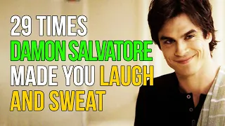 29 Times Damon Salvatore Made You Laugh And Sweat