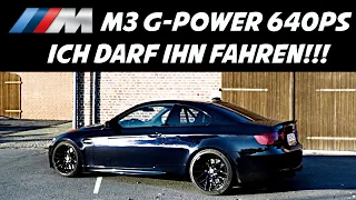 WAHNSINN! Ich fahre einen BMW E92 M3 G-Power mit 640 PS als Handschalter!!!