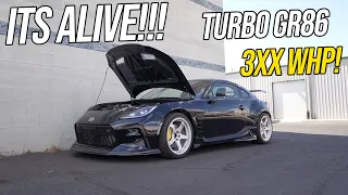 TURBO GR86 FIRST DRIVE!!! *With Production Kit*