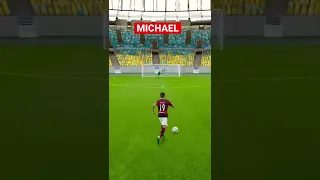 MICHAEL FLAMENGO #pes2021 #futebol #flamengo #dribles #brasileirão #michael #goals #skills