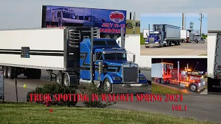 Truck Spotting in Walcott Spring 2024 Vol.1