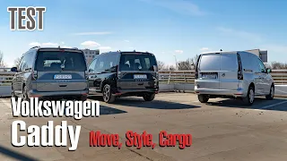 TEST: Volkswagen Caddy 2021 (2.0 TDI 122 KM 7DSG / 6MT) (Style, Move, Cargo)