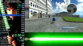 Sonic '06 - Sonic's Story (No Credits Warp) Speedrun in 55:04 (Former World Record)